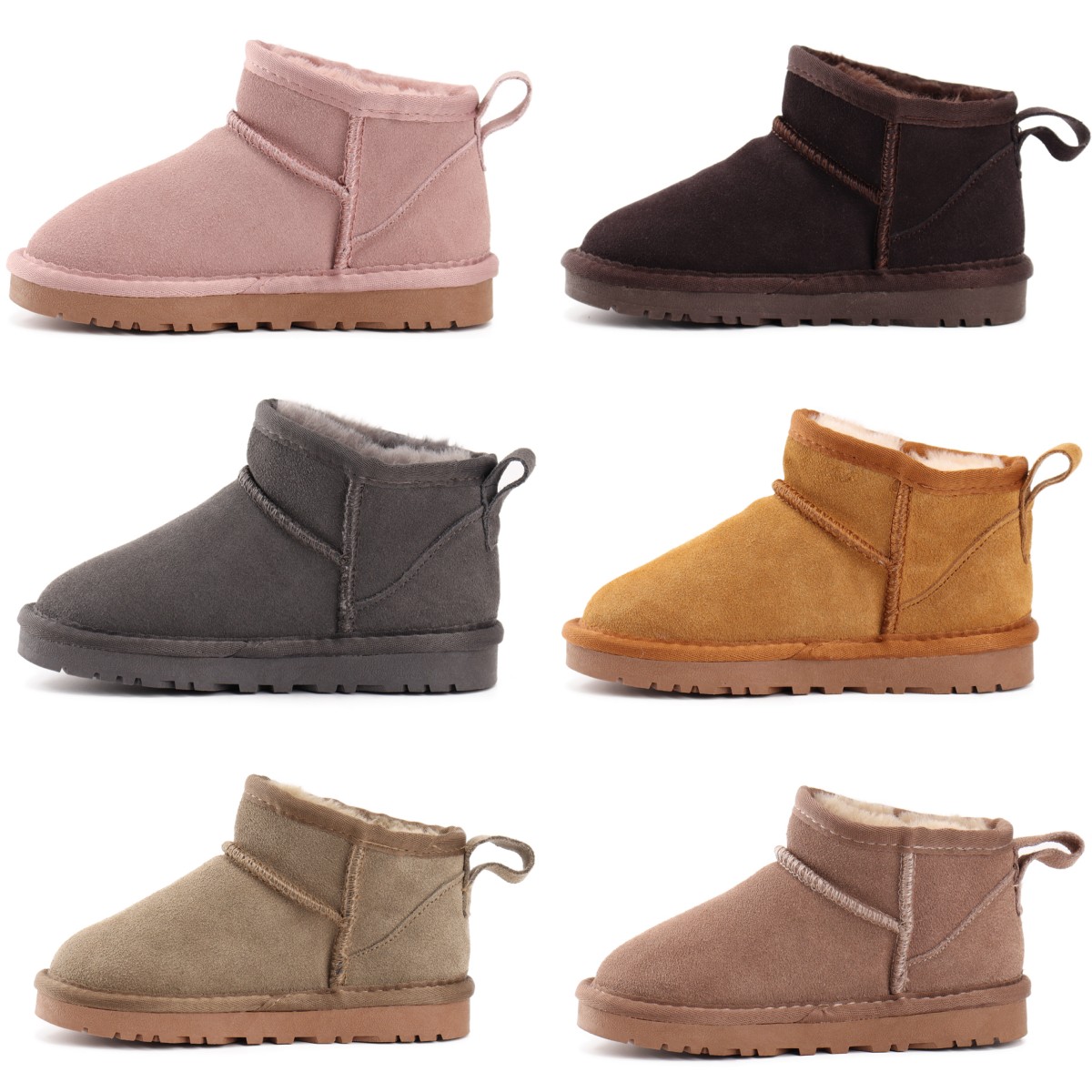 

slip-on designer Australia Classic boots kids shoes uggi girls winter toddler kid shoe uggitys trainers youth baby sneaker wgg infants mini warm snow walking shoe GS