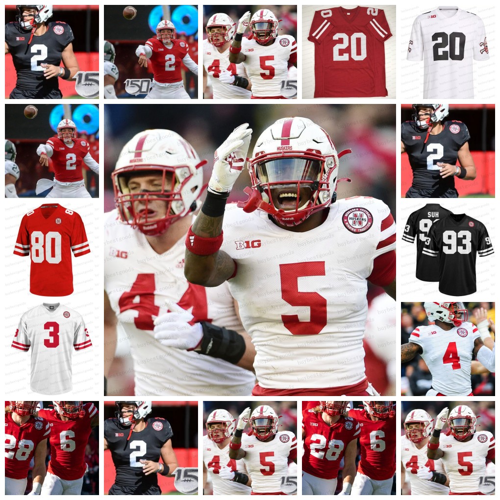 

Football Jerseys Nebraska Cornhuskers Football 11 Casey Thompson Anthony Grant Trey Palmer Isaiah Garcia-Castaneda Ajay Allen Nate Boerkircher Chancellor