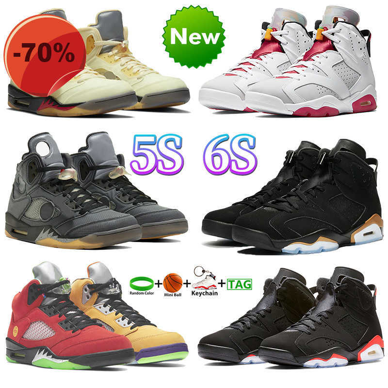 

High shoes Jumpman 5s 6S sneaker basketball shoes retro men women 5 6 designer shoe sports trainer White x Sail Black Muslin What The Hare DMP Infrared, #19- international flight