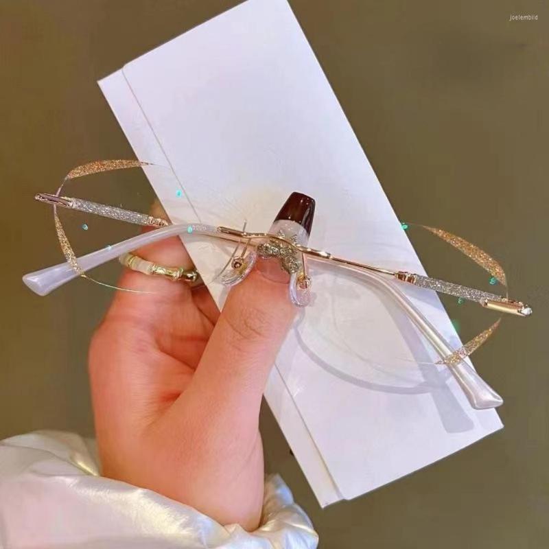 

Sunglasses FG Starlight Fine Sparkle Diamond Cut Rimless Reading Glasses 1.0- 4.0