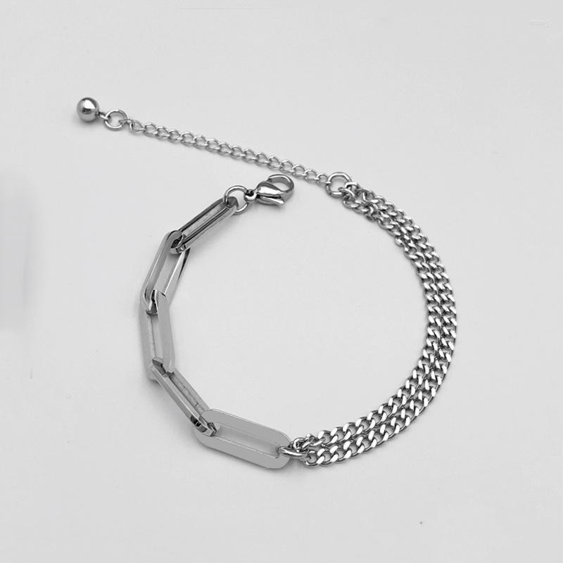 

Link Bracelets Fashion Titanium Steel Mixed Bracelet Stainless Accessories