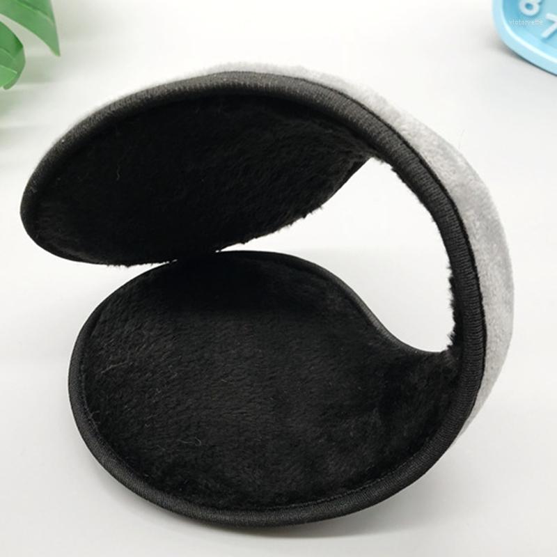 

Berets 1 Pcs Men's Earmuff Polyester Unisex Fold Away Padded Ear Muff Winter Fleece Warmer Outdoor Keep Warm Earflap, 03
