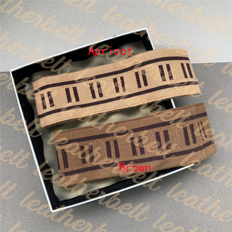 

Women Yoga Headbands High Elastic Hair Bands Designer Letter Print Sport Headband Headdress