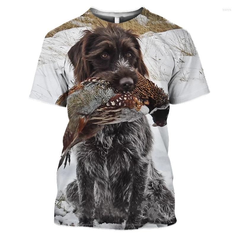 

Men's T Shirts Summer Jungle Animal Wild Duck 3D Printing Reed Camouflage T-shirt Funny Brand And Women's Streetwear Short Sleeve, T522-1