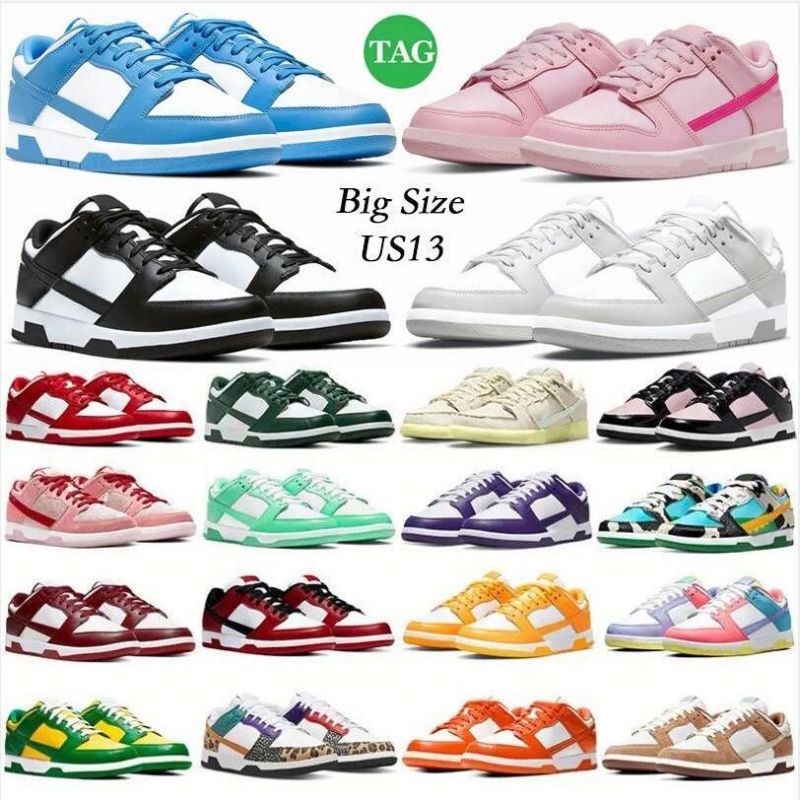 

Running shoes Men Women Low Unc Black White Panda Green Sail Grey Fog Dunks Walking Outdoor Sports Trainers Sneakers Size 5.5-13 Triple, Socks