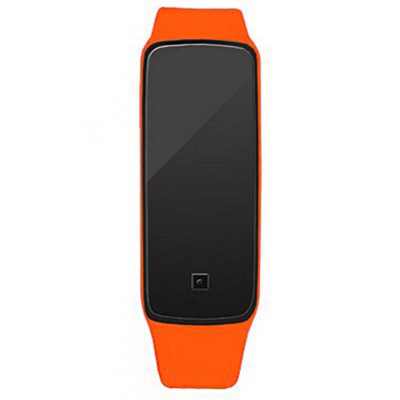 

Wristwatches LED Digital Casual Rubber Watch Bracelet Silicone Candy Color Unisex Sports, Black