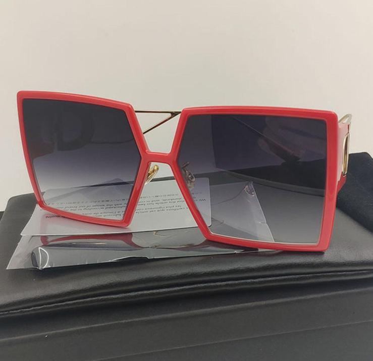 

2022 Composit 30MONTAIGNE Sunglasses Women Brand Colored Black Square Sunglasse Futuristic Retro Sun Glasses Rectangular Men Monta8757901