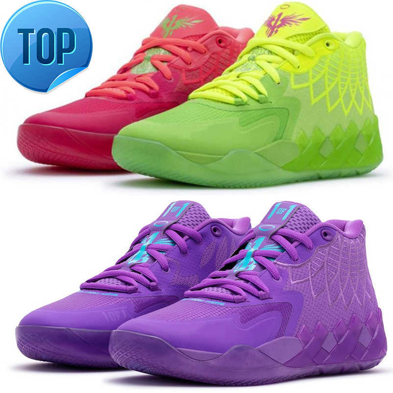

Basketball TOP Shoes LaMelo Ball 1 MB.01 Men Basketball Shoes Black Blast Buzz City LO UFO Not From Here Queen City Rick and Morty Rock, Color#4