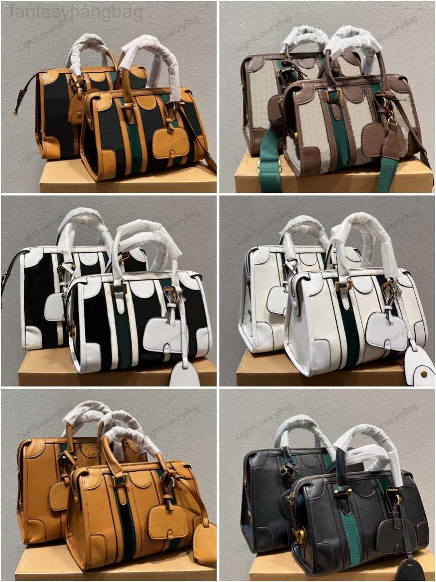 

Designer Bags Classic Bamboo Handle Handbag Messenger Shoulder Women Coin Purse Chain Crossbody Tote Bag Female Leather Ggity NL4M, Brown and black