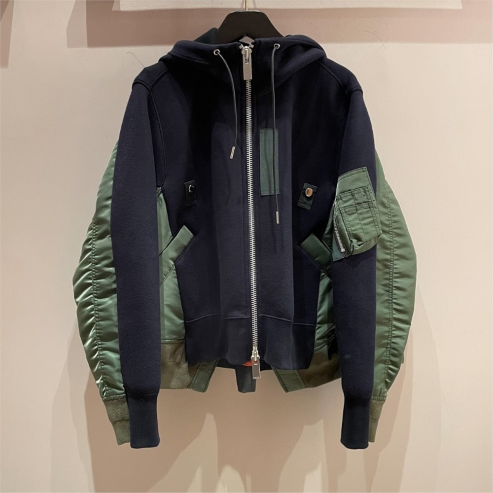 

Women' Down Parkas Splice Thickened Coat Autumn Winter Loose Stitching Jacket Top Sports Color Matching Zipper Hooded Sweater Women 221207, Gray