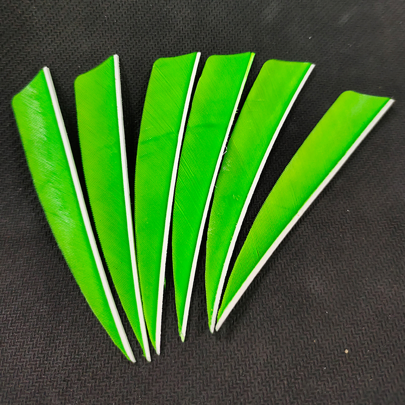 

Darts 50Pcs DIY Archery Accessories 4Inch Shield Turkey Feathers Feather Fletching For Any Wooden Carbon Shaft 221207