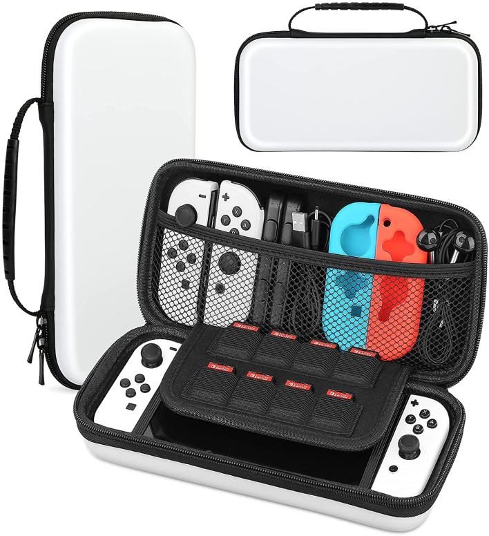 

Carrying Case Compatible with Nintendo Switch OLED Model Hard Shell Portable Travel Cover Pouch Game Accessories6607352