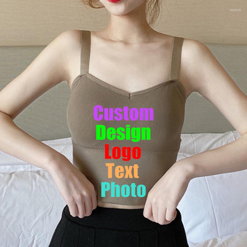 

Women's Tanks Wide-Shoulder Camisole Women's Long Tube Top No Steel Ring Anti-Glare Wrap Chest Beautiful Back Wear Slim All-Match Custom, Black