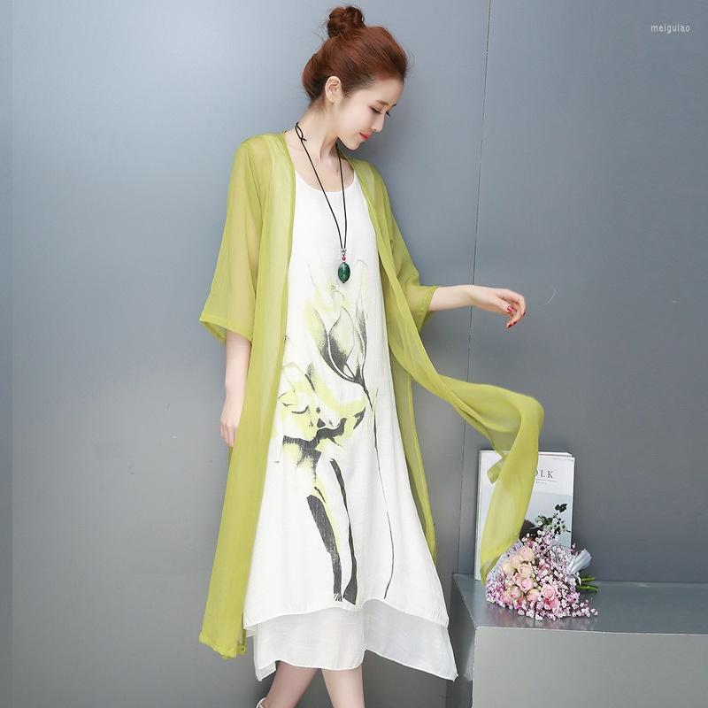

Ethnic Clothing Traditional Chinese For Women Robe Vintage Femme Vietnam Dresses Summer 2022 Outfits TA1625