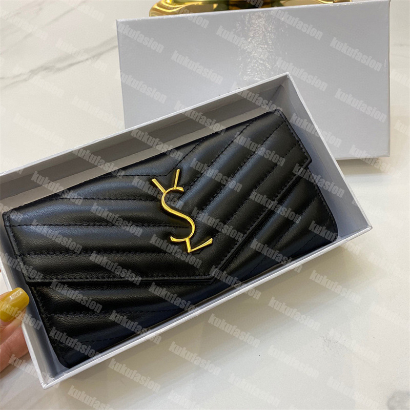 

Woman Luxury Wallets Fashion Designer Clutch S Purses Long Card Holders Womens Designers Cardholder Mens Y Wallet Purse, Y1