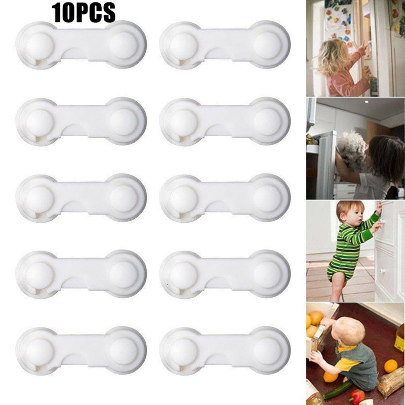 

Baby Locks Latches# 1063pcs Children Security Protector Care Multifunction Child Safety Lock Cupboard Cabinet Door Drawer 221208