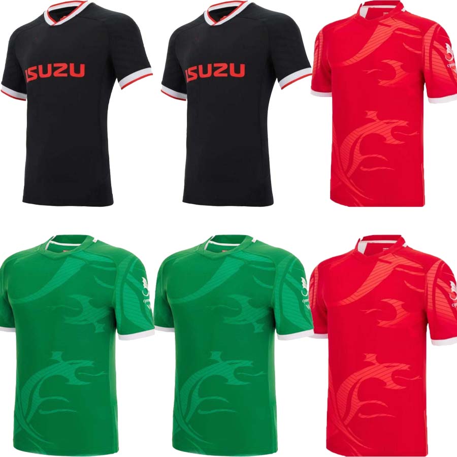 

top 2022 2023 Welsh Rugby Jerseys 22 23 mens shirts rugby jersey shirt S-5XL, Red