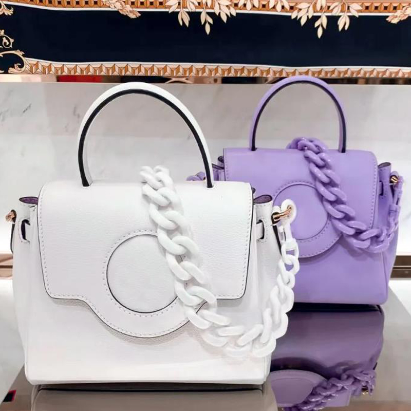 

Handbags CrossBody Bags Women Luxury Designer Classic Messenger Shoulder Purses LA Medusa Handle Genuine Leather Womens Metal Chain 12904, White white