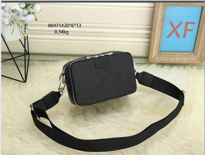 

Designer Bags Handbags Mens Shoulder Bag Luxury Crossbody Bags Leather Classic Messenger Flap Clutch Totes Purses Wallet 80471#20x6cm, Black/flower
