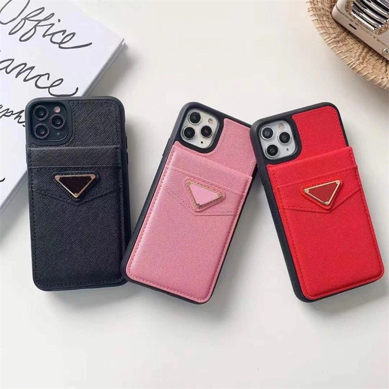 

Fashion Designer Card Wallet Cases For IPhone 14 13 12 11 Pro Max 14promax 14Plus 14pro 13pro 12pro 11pro XR Luxury Casual Iphone Cases, Black