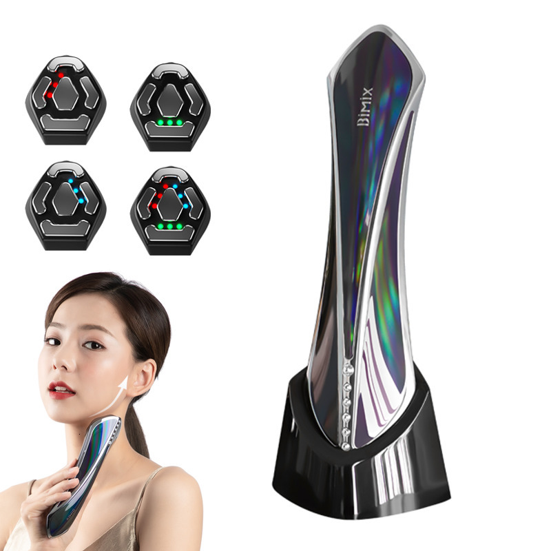 

Face Care Devices 6 In 1 Beauty Device Firming and Wrinkle Removal Home Instrument EMS Massager Anti aging RF Skin 221208