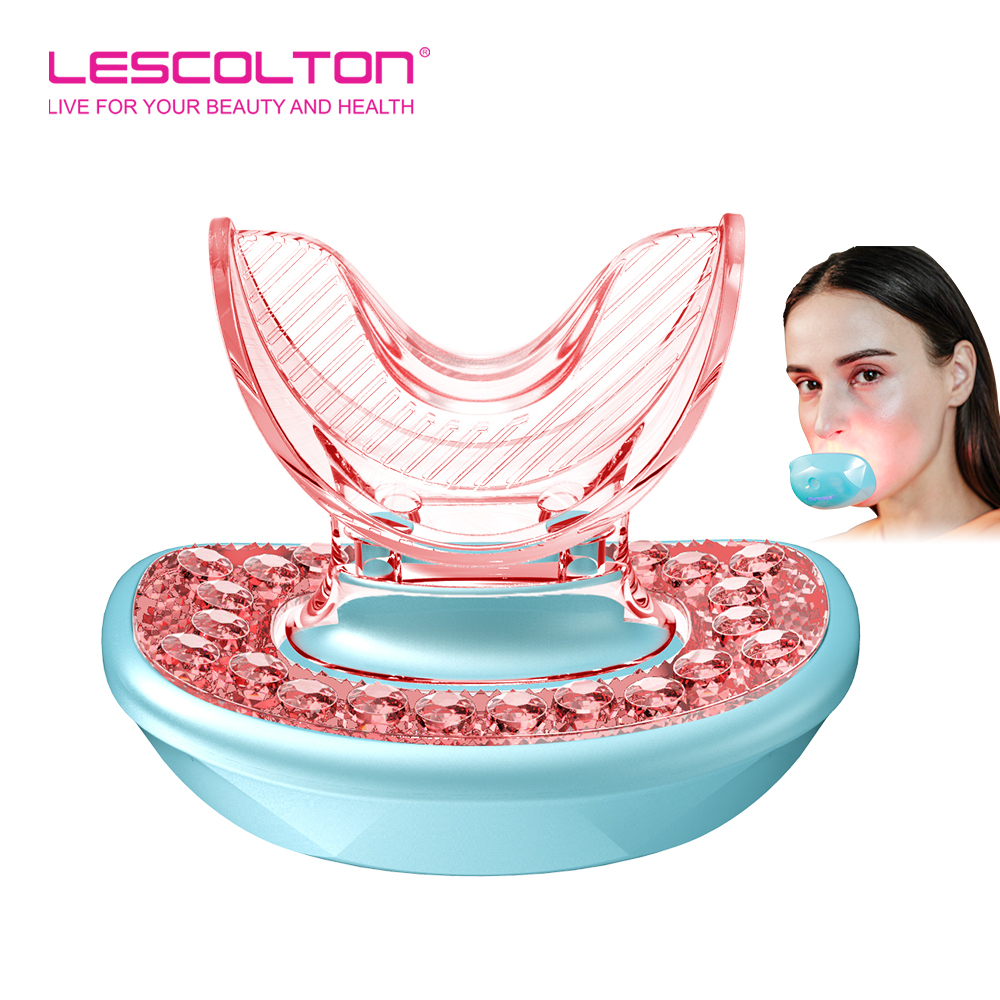 

Face Care Devices LESCOLTON Lip Plumper Enhancer Fuller s LED Light Therapy Silicone Device Tools for Women Rechargeable 221208