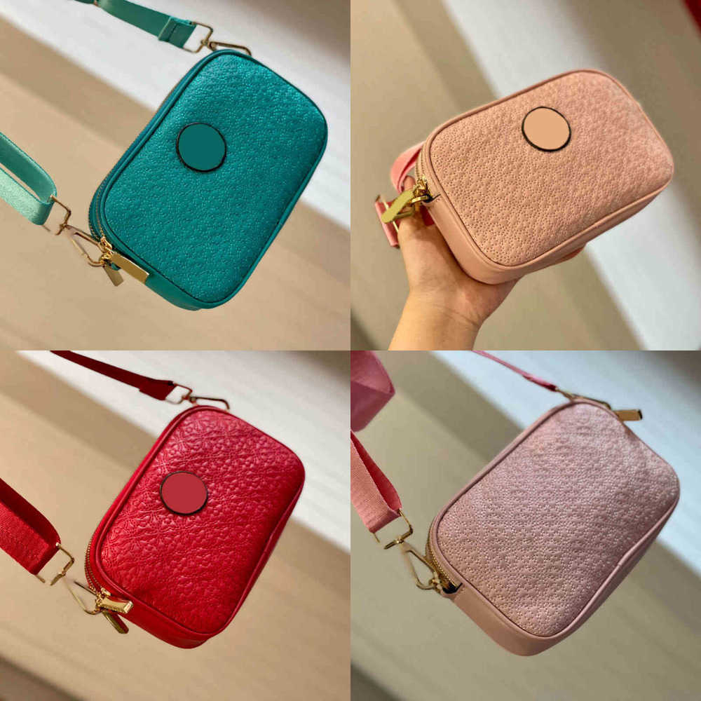 

Designer Stitch Camera Bag Women Luxury Crossbody Leather Square Hands Lady Purse 220809, Green