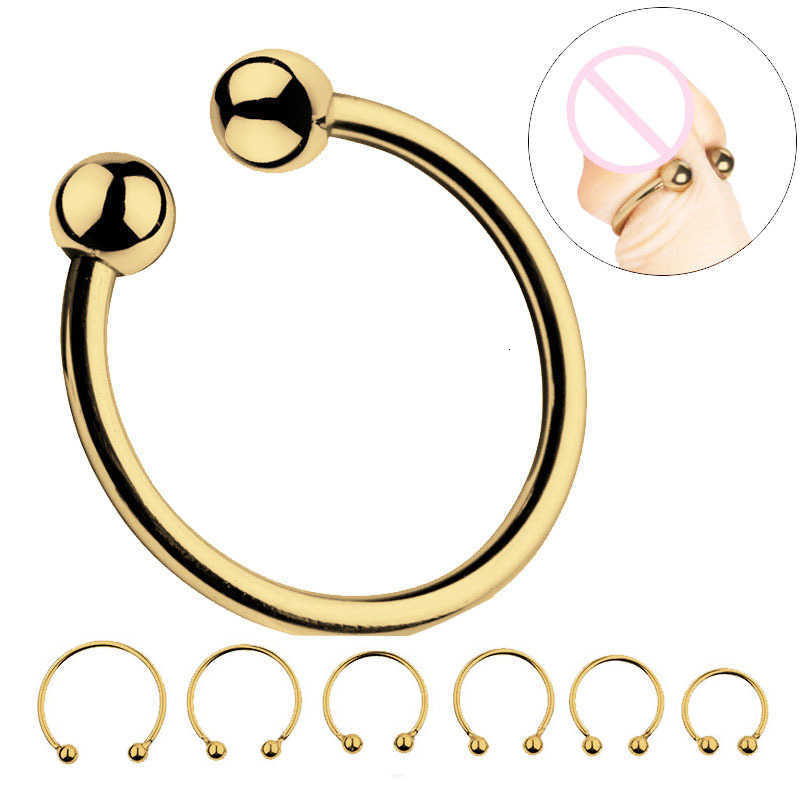 Cockrings sex toy Mm Stainless 25-40 Steel Penis Ring Sex Toys For Men Metal Cock Chastity Device Delay Ejaculation Adult Products-image-826890187