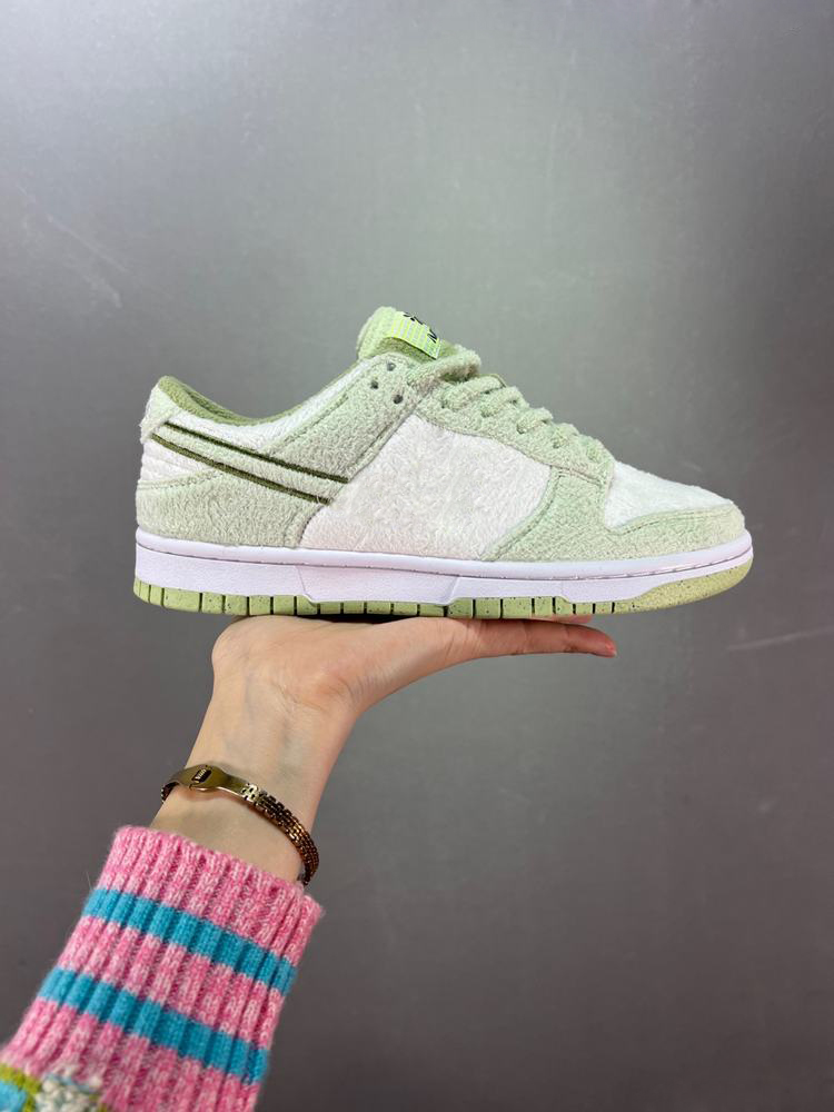 

With Box Fleece Green Running Shoes Men Women White Green Sports Sneaker