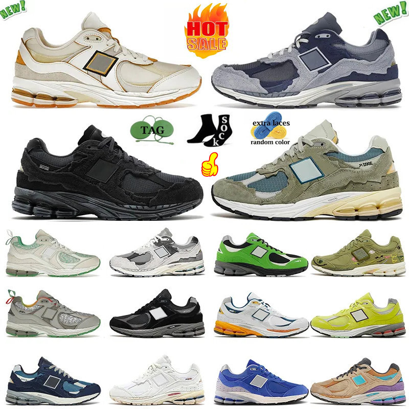 

Casual shoes new balance 2002R black white Grey Navy Incense Protection Pack Suede Red Green Camo Blue balances 2002 R Men woman sports trainers sneakers