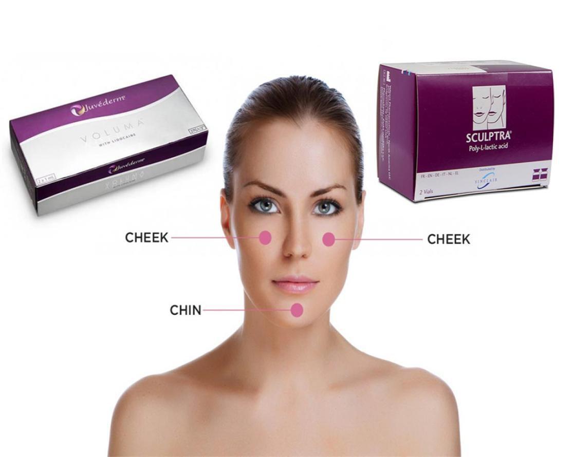 

Beauty Items Juvederms VOLUMA Plus XC 3 dermal filler Ultra 3 4 Sculptra face Filler8125256