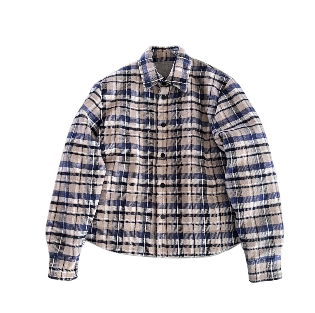 

Women's Outerwear & CoatsClassic plaid reversible bread down jacket, Customize