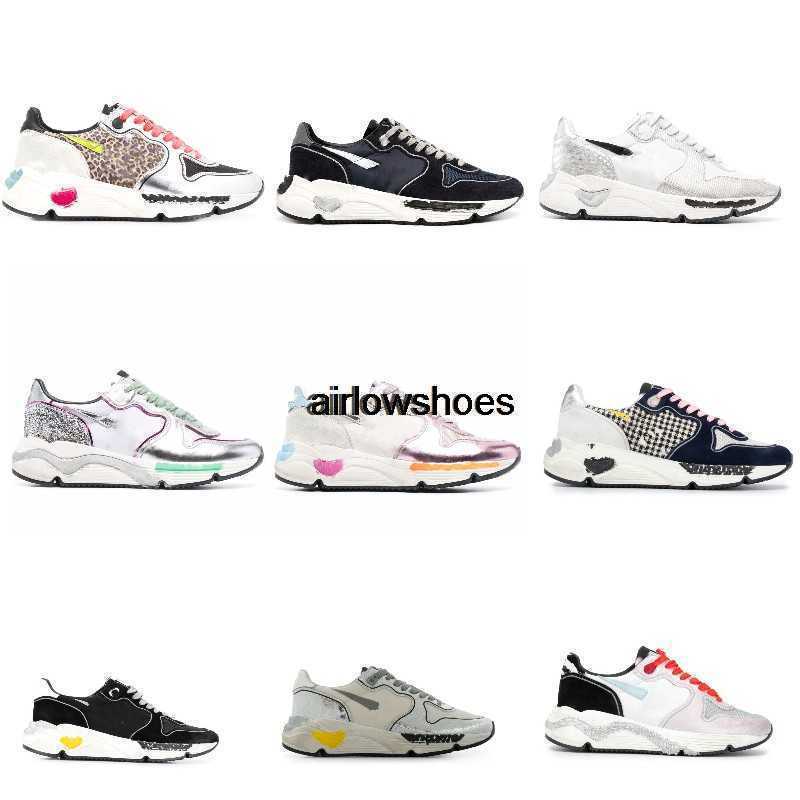 

Sneakers Women Shoes Man Trainers Fashion Italy Deluxe Running Sole Classic White Do-Old Sequin Dirty Designer Superstar, Star12