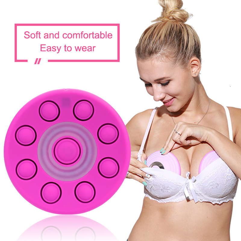 

Other Massage Items Pink Plump Breast Enlarge Device Increase Elasticity Moisturizing Skin Chest Nursing Silica Gel Fashion Beauty Massager 221208