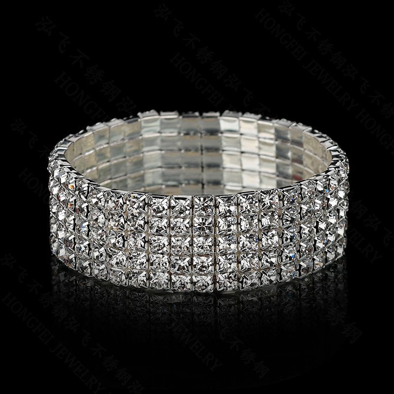 

gold silver plated diamod chain jewelry ladies bangle charm bracelet designer for women luxury bracelets ice out hand chains Jewelry mens nail stone channel link