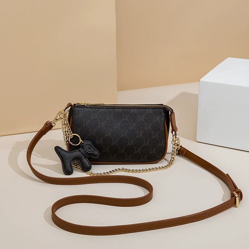 

Evening Bags Crossbody Bag Female Chain Mahjong Presbyopia Trend Single Shoulder Small Square Bag, Aspic