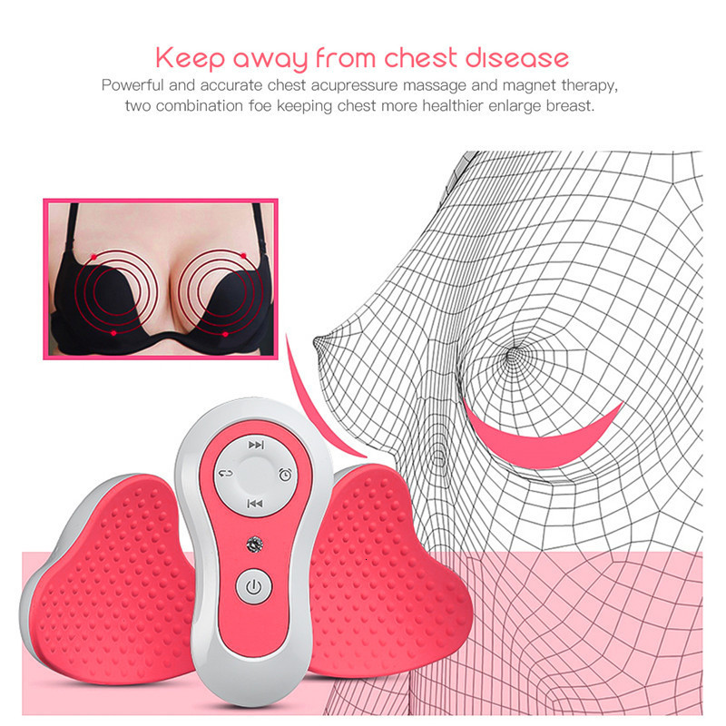 

Other Massage Items Magnet Breast Enhancer Electric Chest Enlargement r Anti Chest Sagging Device Acupressure Vibration Tool 221208