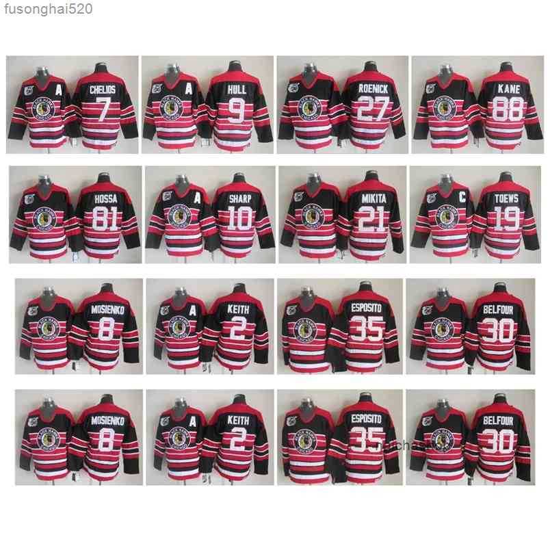 

95 75th Anniversary Chicago Blackhawks Hockey Jerseys 19 Jonathan Toews 8 Nick Schmaltz 2 Duncan Keith 81 Marian Hossa 10 Sharp 21 Stan, White