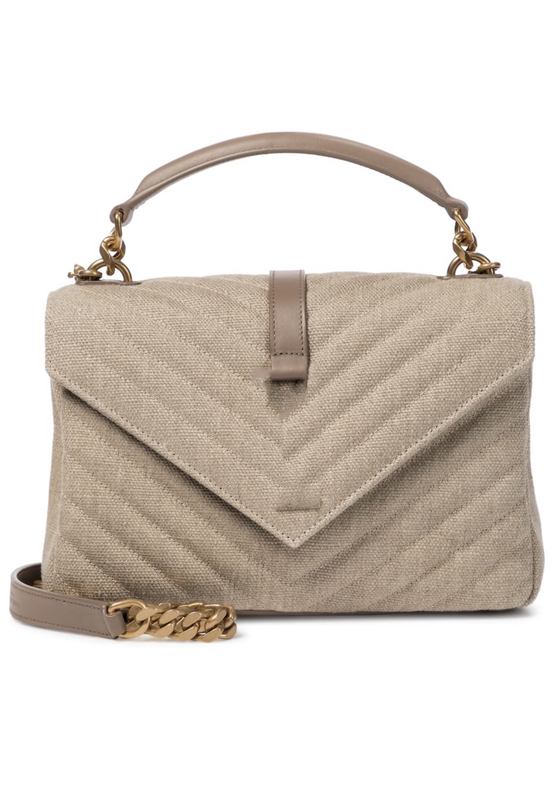 

10A COLLEGE CHAIN BAG IN QUILTED LEATHER with fringes chevron-quilted overstitching top handle shoulder strap crossbody handbag luxury Designers medium large, 24cm