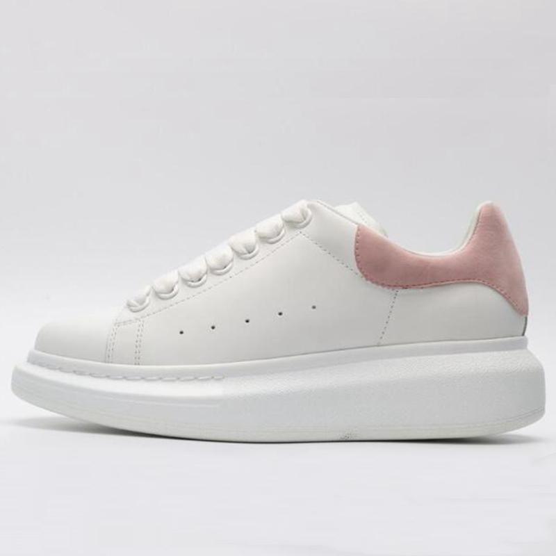 

Sneakers Womens Casual Shoes Designer Leather Lace Up Fashion Platform White Black Mens Luxury Velvet Suede 35-46 08