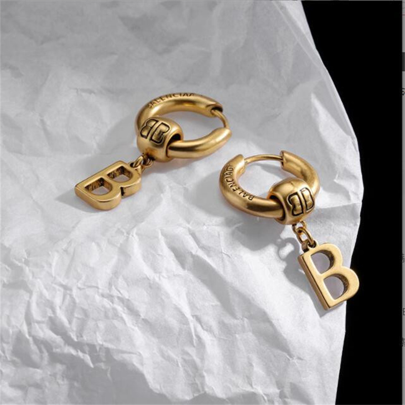 

New Fashion luxury Hoop Earrings Womens jewelry Diameter Circle Simple Earring for Woman High Quality