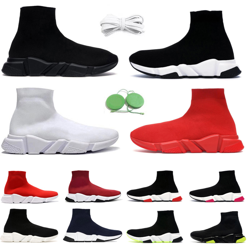 

Sock Running Shoes Men Women Sneaker Knit Mesh Fashion Triple Black White Red Green Neno Oreo Red Yellow Graffiti Dark Navy Mens Trainers Sports Sneakers 36-45, Color#10