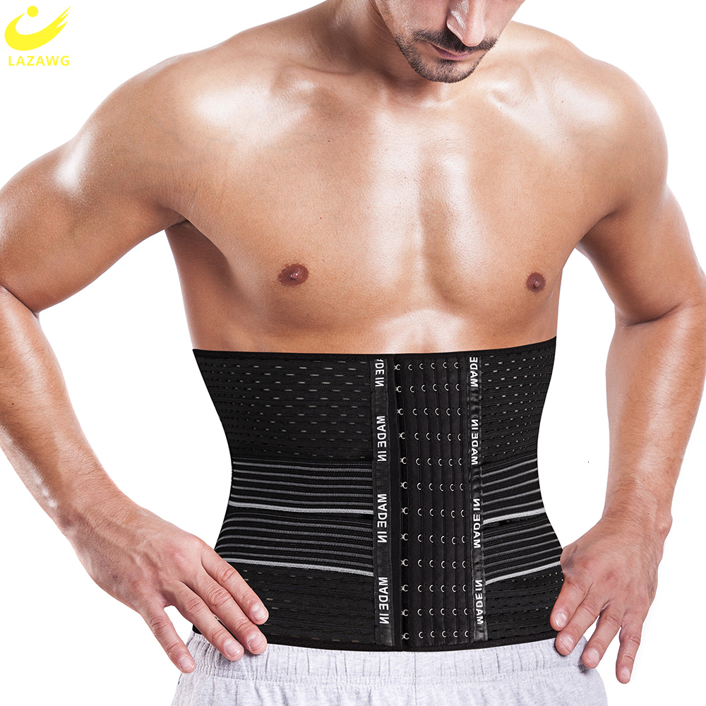 

Waist Tummy Shaper LAZAWG Men Trainer Belt for Slimming Girdle Band Weight Loss Belly Wrap Cincher Body Fat Gym Sport 221208, Sf6012-b