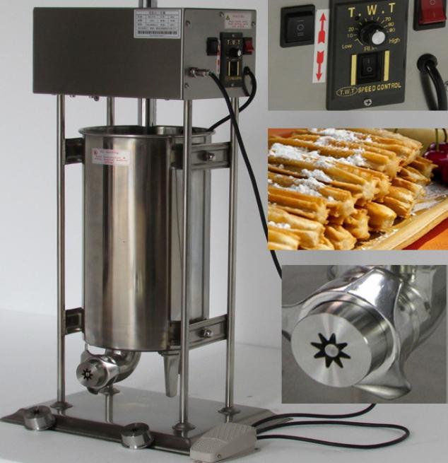 

N14 Commercial Churro Maker 15L Automatic Electric Churros Machine Spanish Churros Machine for Stainless Steel LLFA2004674