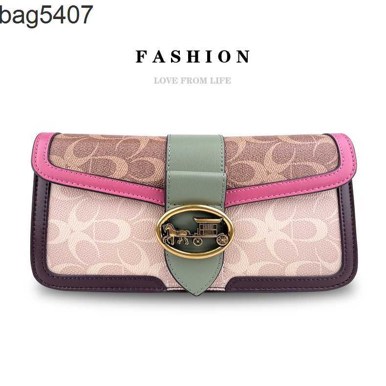 

Women's Bags Are 50% Off at the Shop New Popular Dign French Bag Old Flower Diagonal Straddle Shoulder Spring Summer Trend Color Contrast, White4