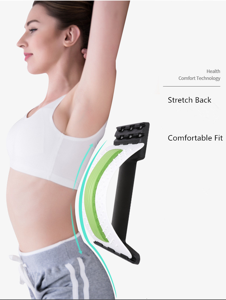 

Other Massage Items Back r Stretcher Lumbar Pain Relief Stretching Device Posture Corrector Beauty Health r Tools 221208