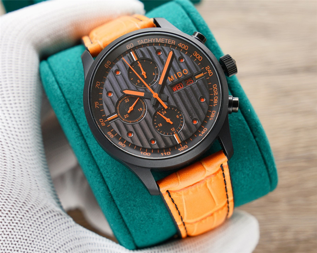 Fashion men hollow automatic mechanical watch glow-in-the-dark waterproof leisure belt watch double calendar-image-826660006
