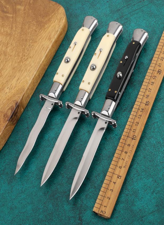 

9 Automatic Camping Italian EDC 440C Guardian Knife Folding Black Style Inch Stainless Steel Sacred Xgrfa8181995