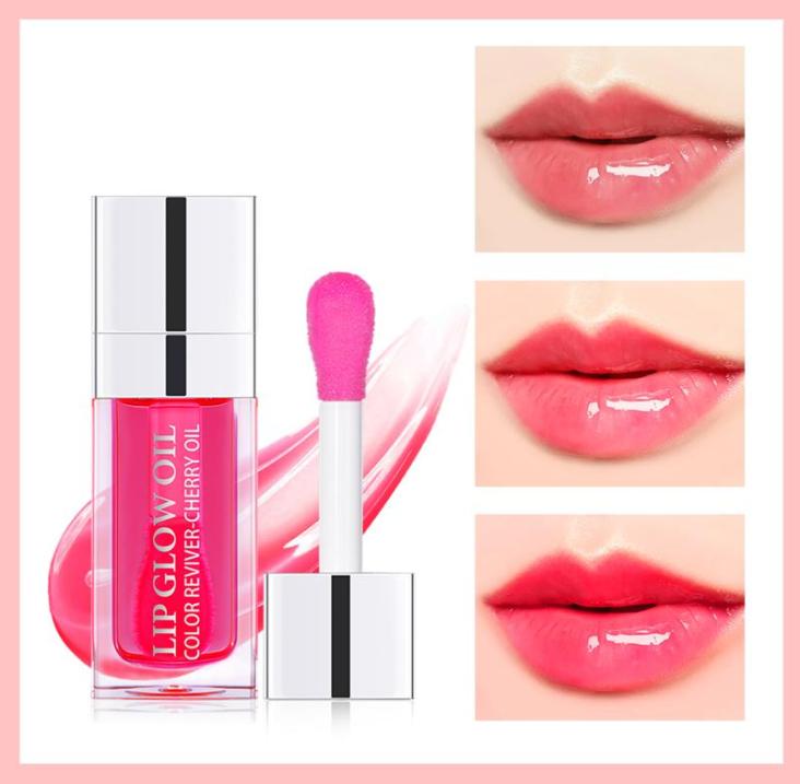 

Lip Gloss Hydrating Korean Makeup Lipsticks Plump Glow Oil Care NonSticky Formula Moisturizing LipstickLipLip7196976, 007