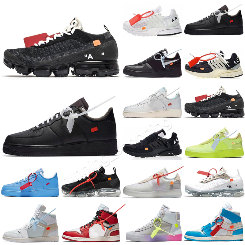 

Top designer men's and women's Off shoes MCA white Black Red MAC Silver metal Volt low three black green GNER Presto, Color 18